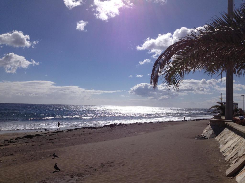 Beachfront Apartment Siesta 21 San Agustin Playa By Villagrancanaria Exterior foto