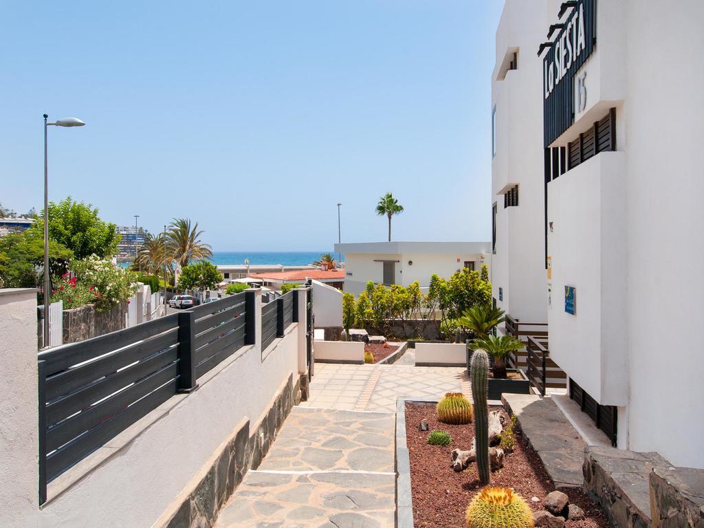 Beachfront Apartment Siesta 21 San Agustin Playa By Villagrancanaria Exterior foto